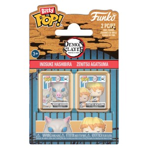 Bitty POP pack 2 Demon Slayer Inosuke Zenitsu